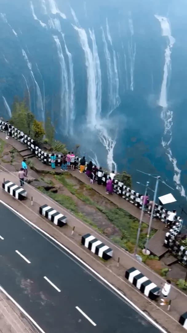 The Seven Sisters Waterfall