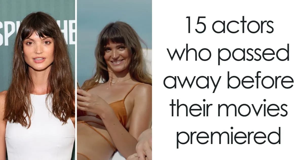 Actors Who Passed Away Before Their Final Movies Hit The Screen