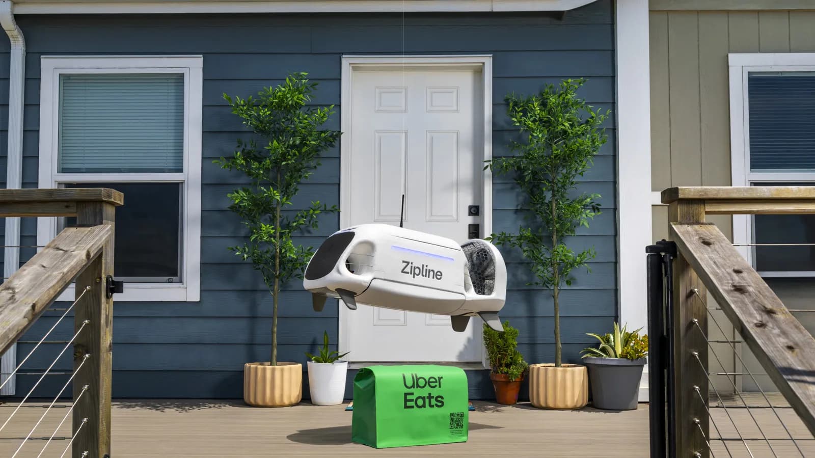 Uber aims for 1 million daily drone deliveries with Zipline partnership - Engadget