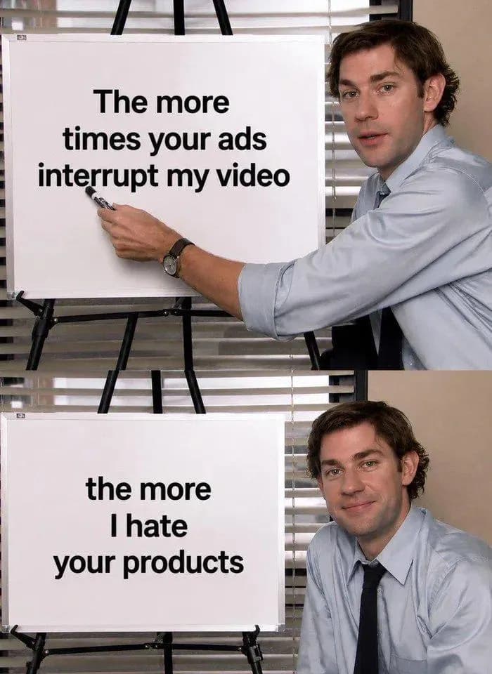 Looking at you YouTube!