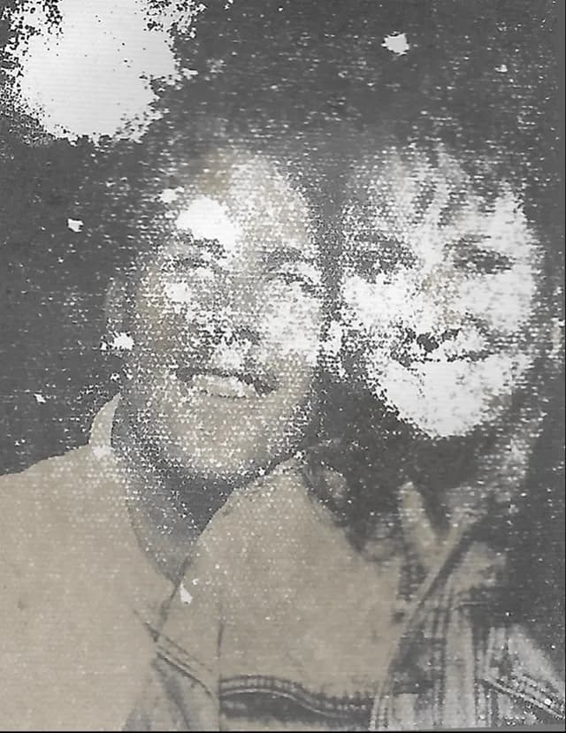 Back in 2023, I trained a neural network specifically for this project using the other photos of the couple which lacked the right angles & timeframe. Preserving surviving areas & final restoration we