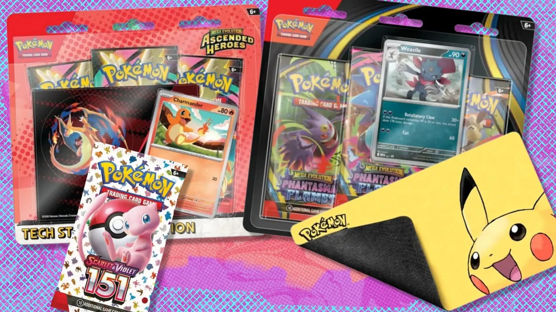 Best Pokémon TCG deals in Best Buy's 60th Anniversary Sale: Booster packs, sealed collections, and a Pikachu playmat
