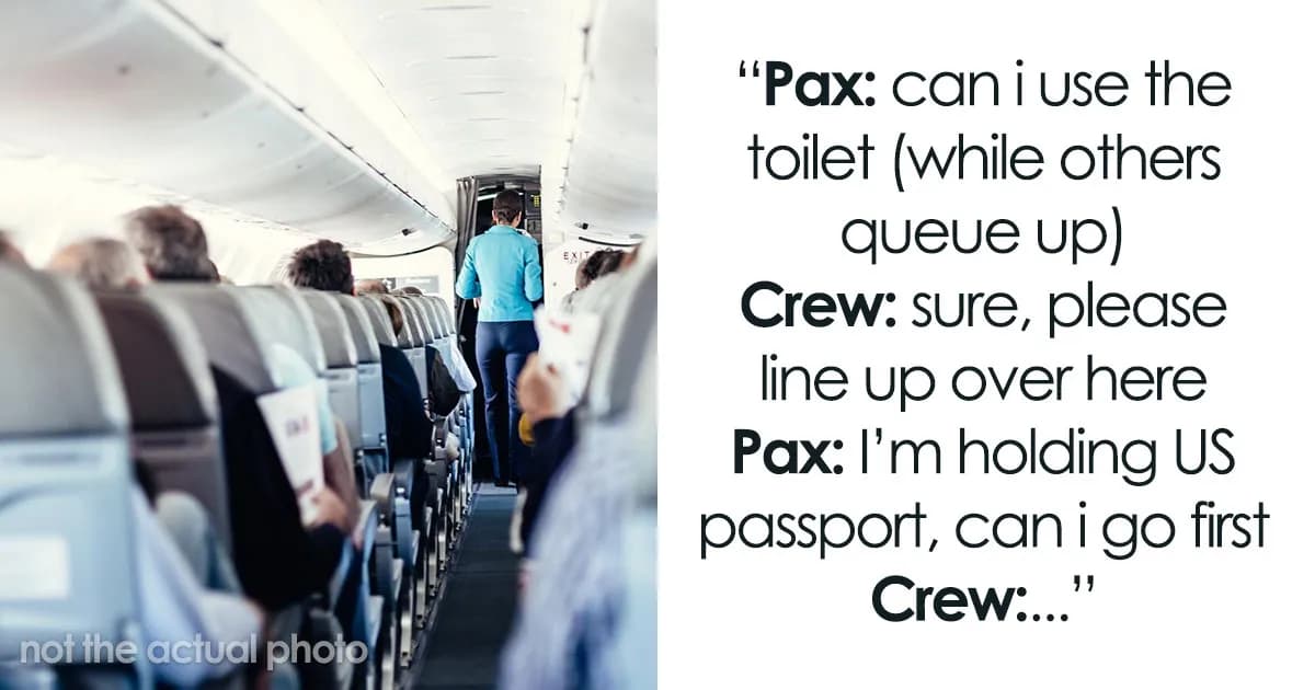 86 Unhinged Questions Cabin Crew Have Been Asked, Making Them Say “Brace For Stupidity”