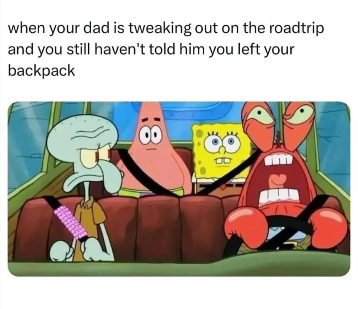Average road trip experience with my dad