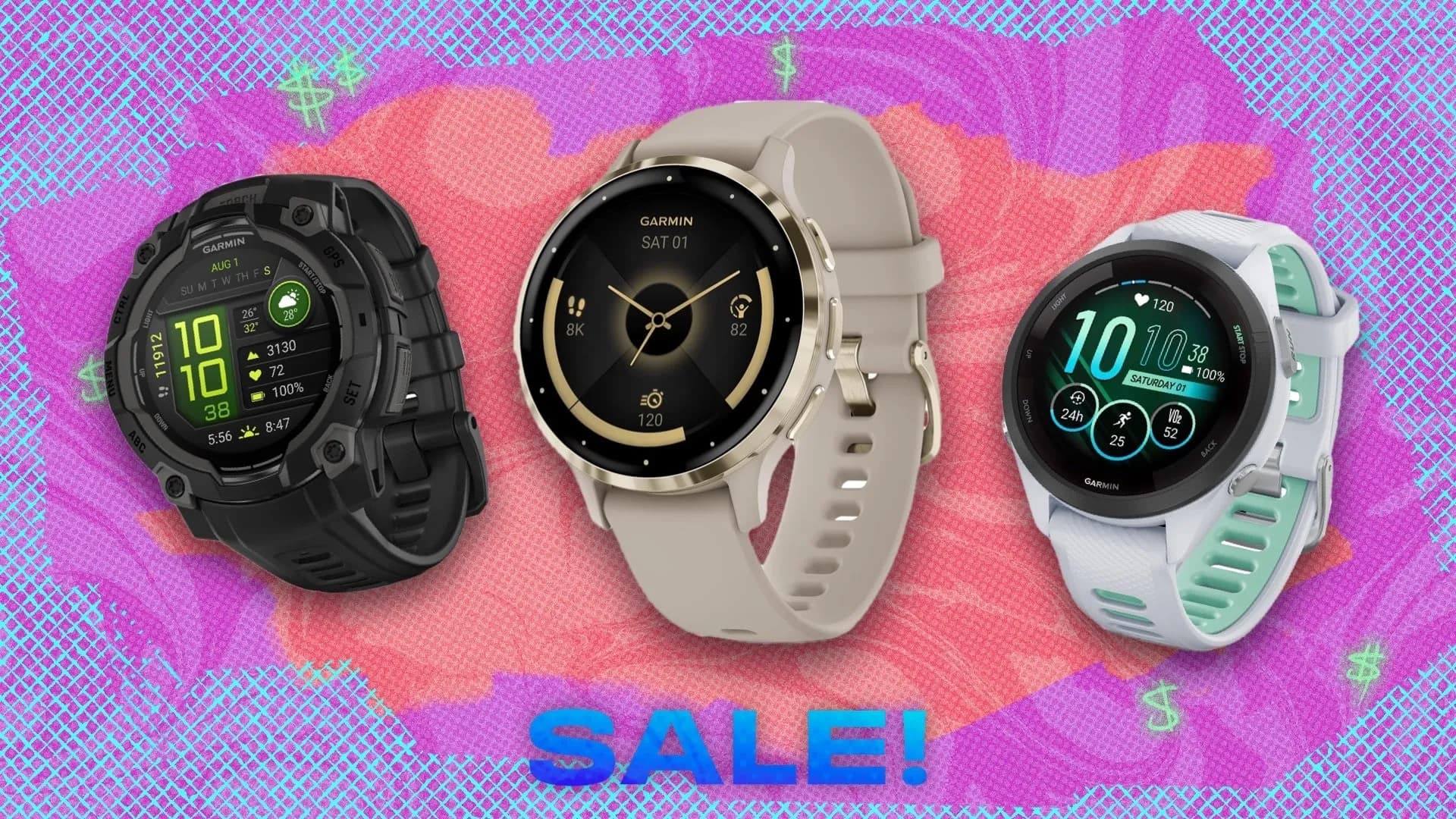 The best Garmin watch deals: Save up to $155 on the Garmin Venu 3, Instinct 3, and Forerunner 265