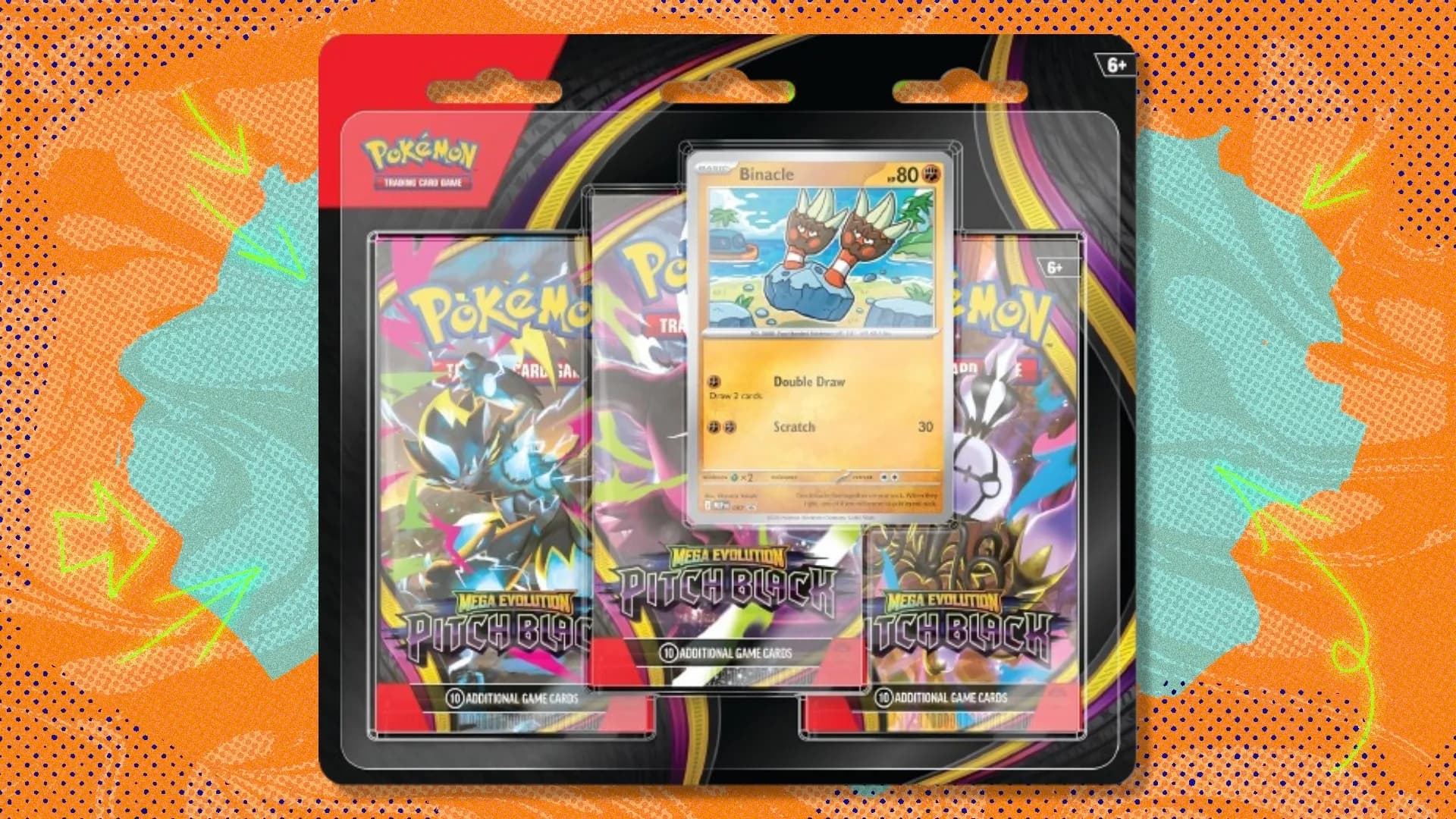 Best Pokémon TCG deal: Score 18% off the Pitch Black 3-Pack Blister at Amazon