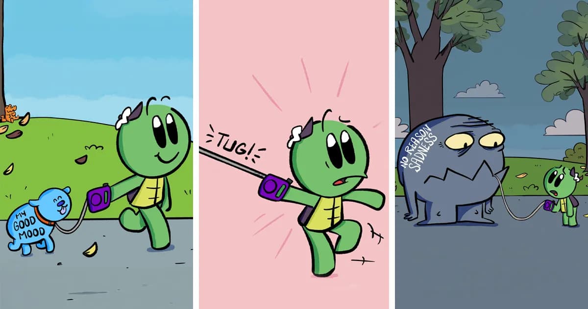 32 New Funny Yet Slightly Dark Comics About Friendship, Life, And Everything In Between By This Artist
