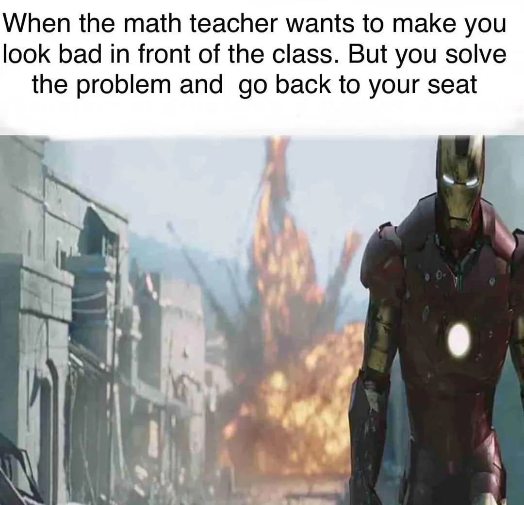And I am...Iron man