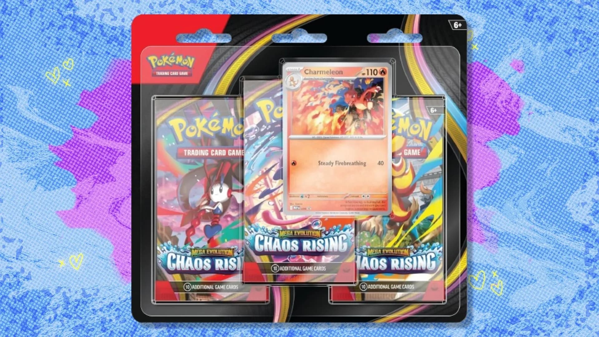 Best Pokémon TCG deal: Chaos Rising 3-Pack Blisterhits a new low price at Amazon
