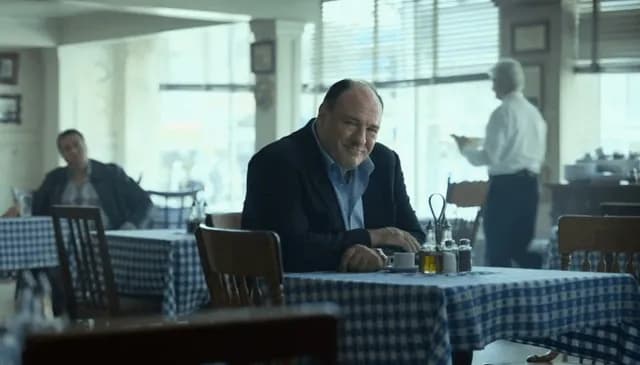 James Gandolfini's last acting role was kinda prophetic in a beautiful way... Him busting out the New Jersey accent and basically being Tony Soprano one last time again was the cherry on top.