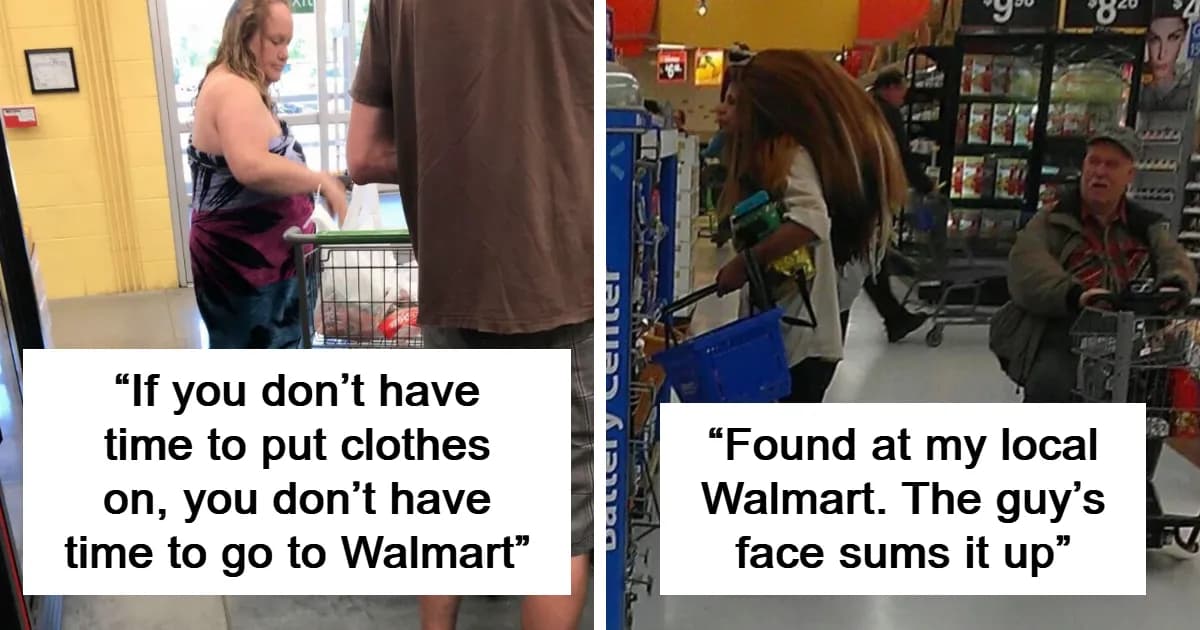 People Of Walmart: 41 Photos That Capture The Store’s Unique Crowd
