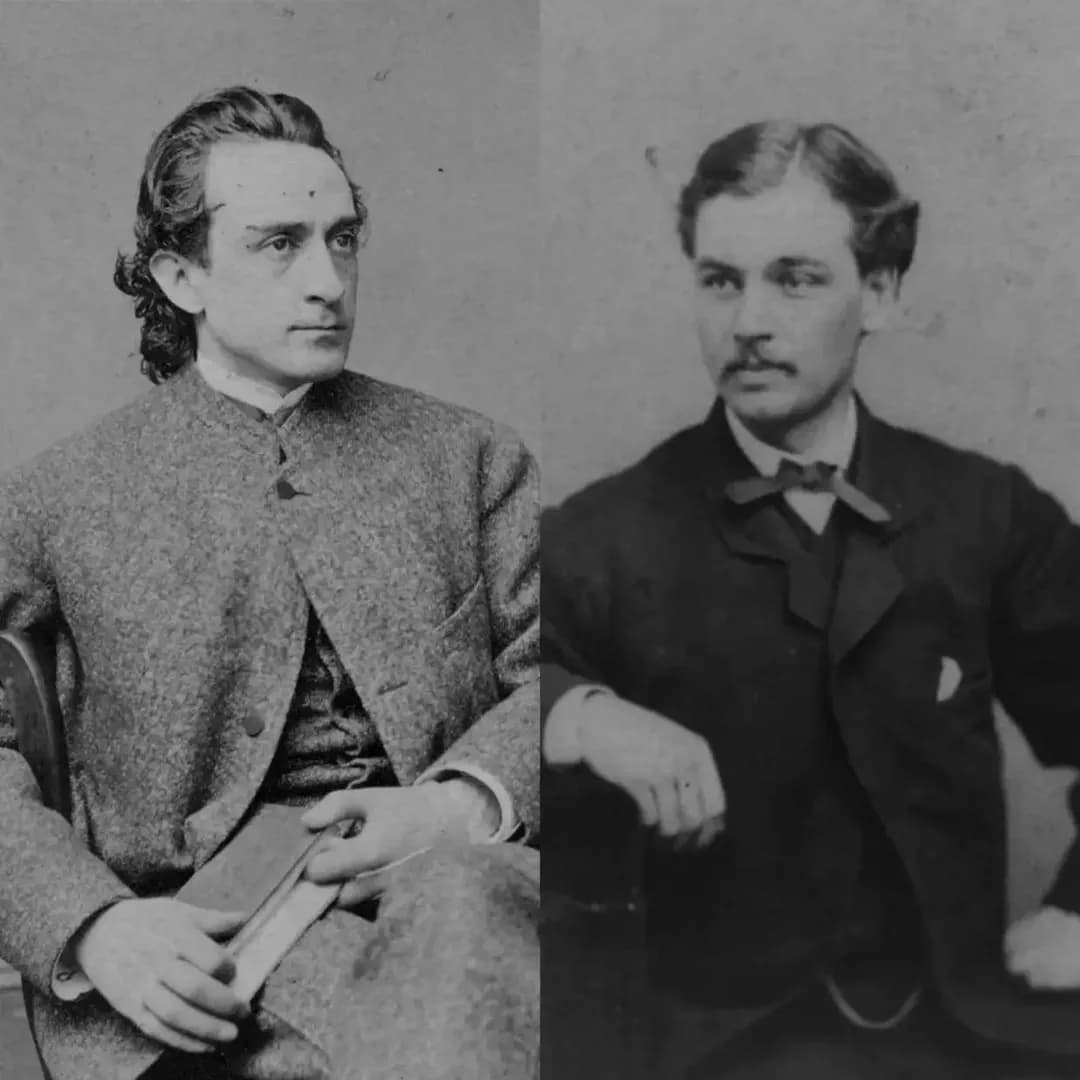 Edwin Booth (left) famously saved the life of Robert Todd Lincoln (right) from an oncoming train in late 1863. Less than two years later, Edwinâs brother, John Wilkes Booth, assassinated Robert's fath