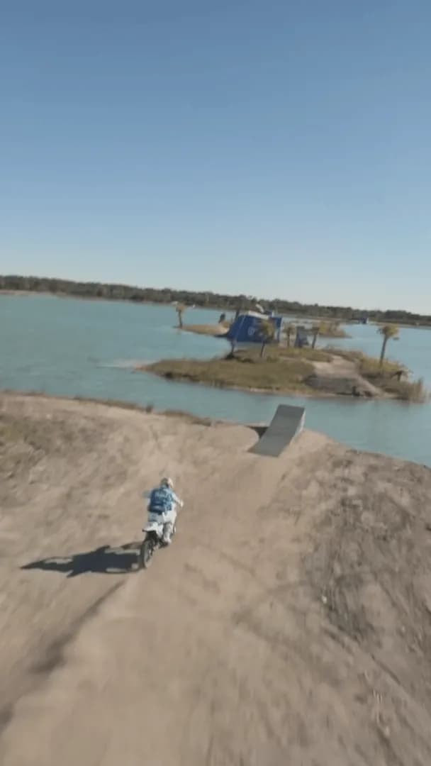 A Supercross Track That Connects 6 Islands
