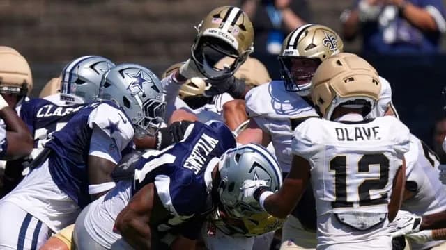 Cowboys, Saints fined $500K each for brawls in joint practice
