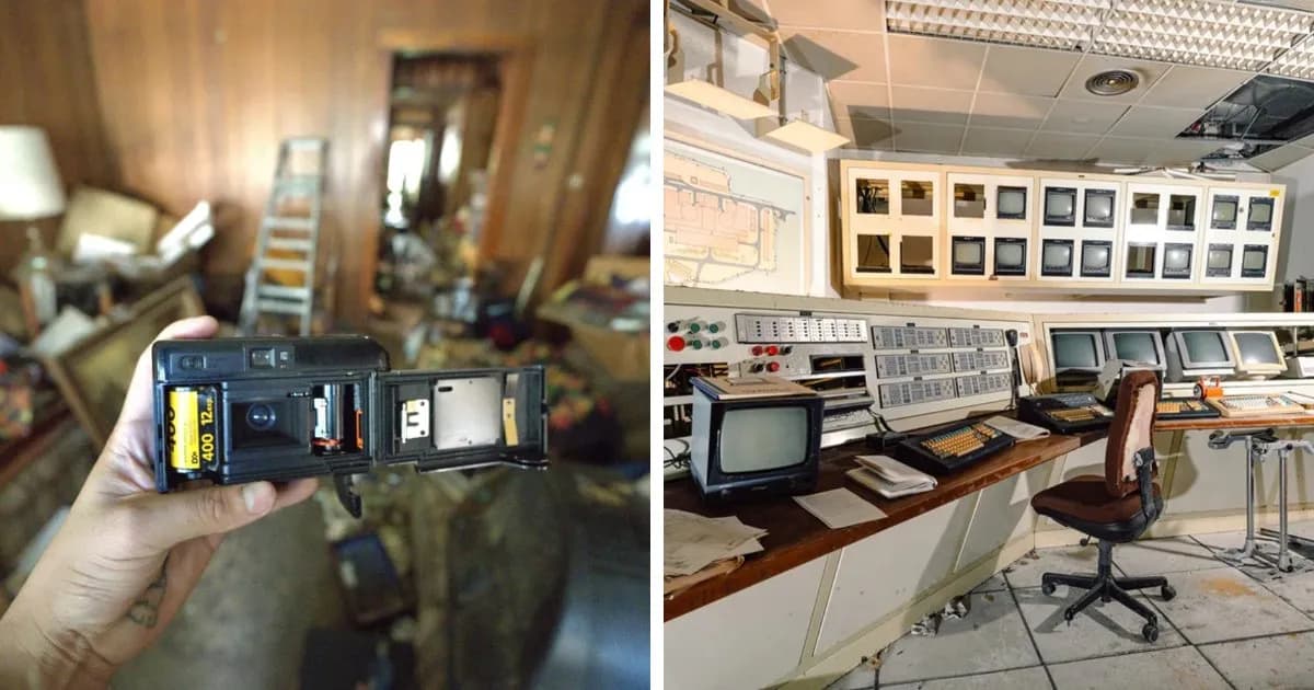 73 Times People Were Exploring Abandoned Places And Found Something Very Unexpected