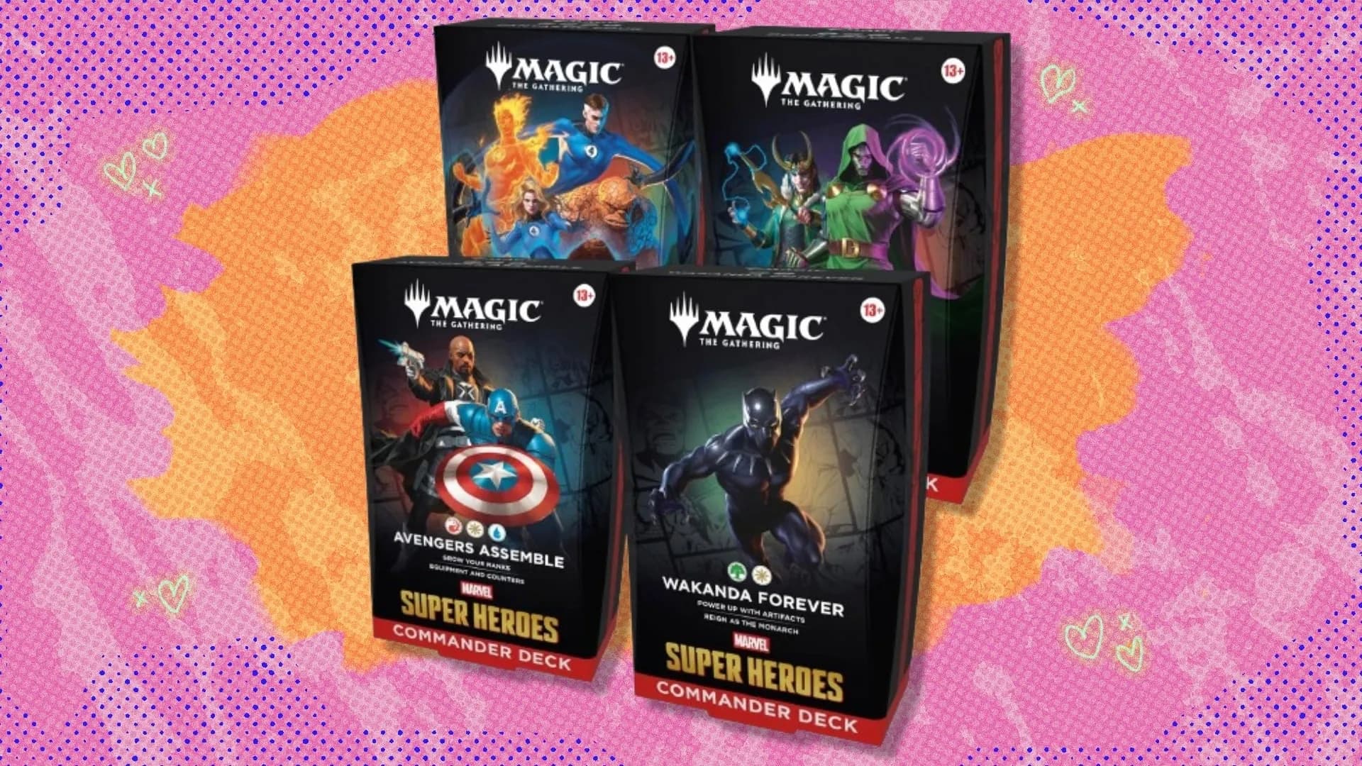 Best Magic The Gathering deal: Marvel Super Heroes 4-Commander Deck Bundle is back under market price at Amazon
