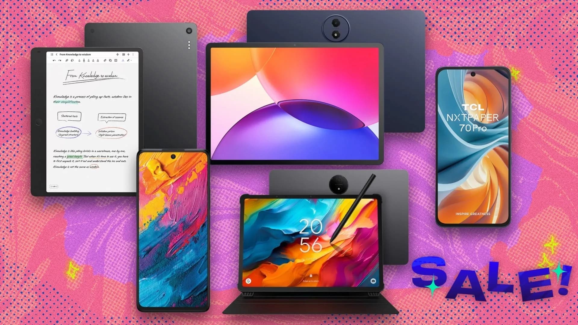 TCL Back to School sale: Save up to 30% on NXTPAPER tablets and phones