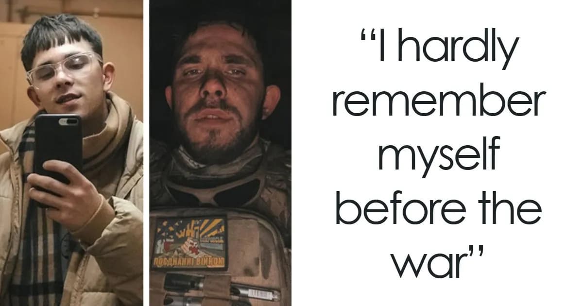 The Impact Of War: Ukrainian Soldiers In Before-And-After Photos
