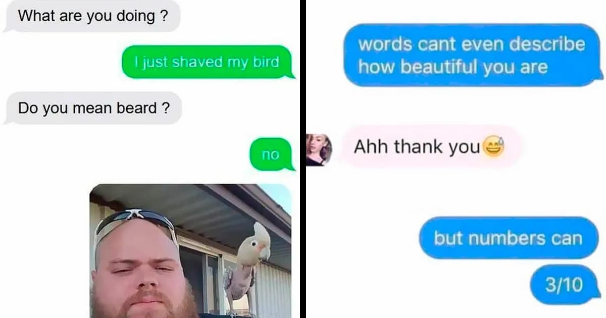 65 Unhinged Text Exchanges That Are Almost Certainly Fictional But Absolutely Hilarious