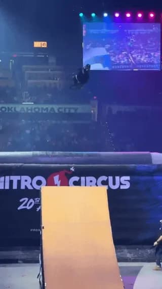 Aaron "Wheelz" Fotheringham lands a world-first stunt in a wheelchair with Nitro Circus.