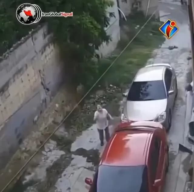Man saves woman during natural disaster