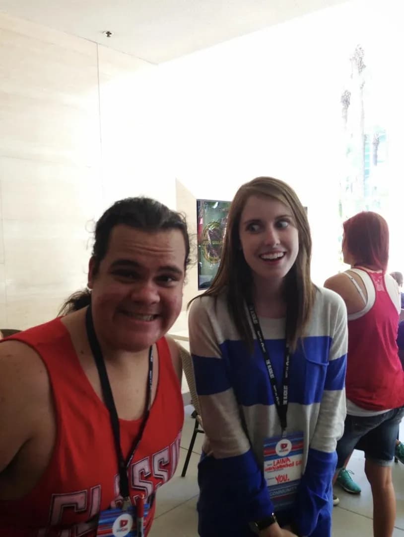 Me Meeting The Overly Attached Girlfriend Meme In Real Life On August 2013