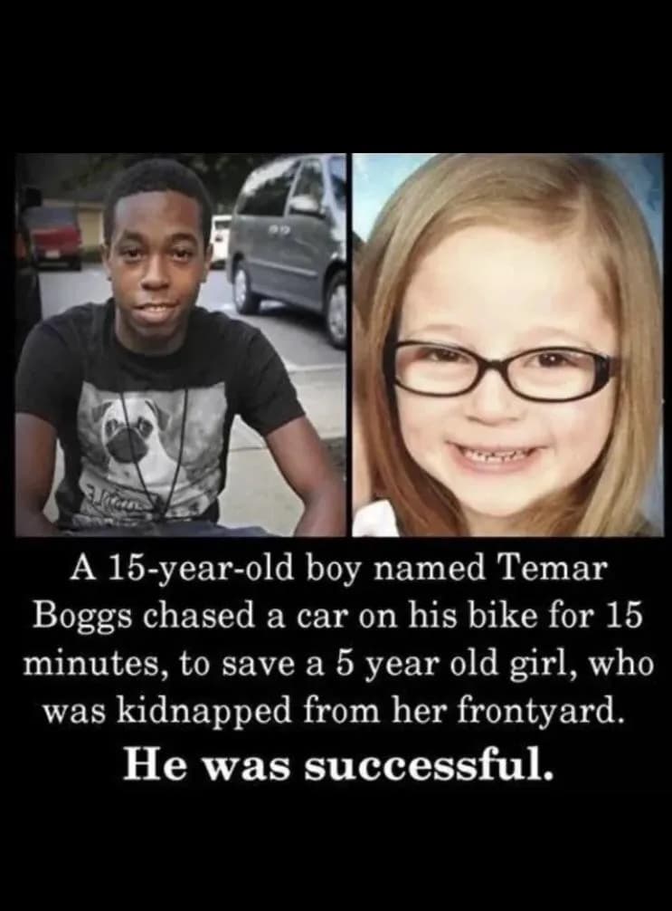 Not all heroes wear cape, some just have their bike