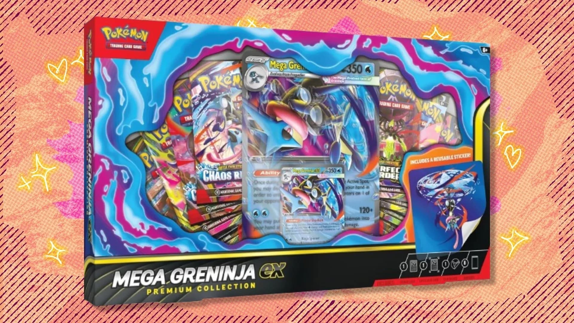 Best Pokémon TCG deal: Mega Greninja ex Premium Collection gets a $30+ discount at 42% off