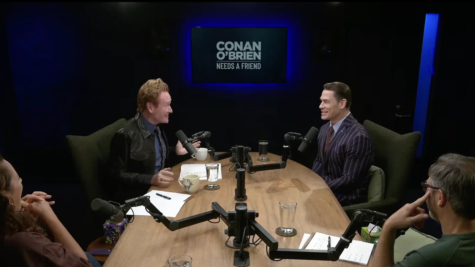 Conan O'Brien's podcast interview with John Cena is a deeply wholesome watch