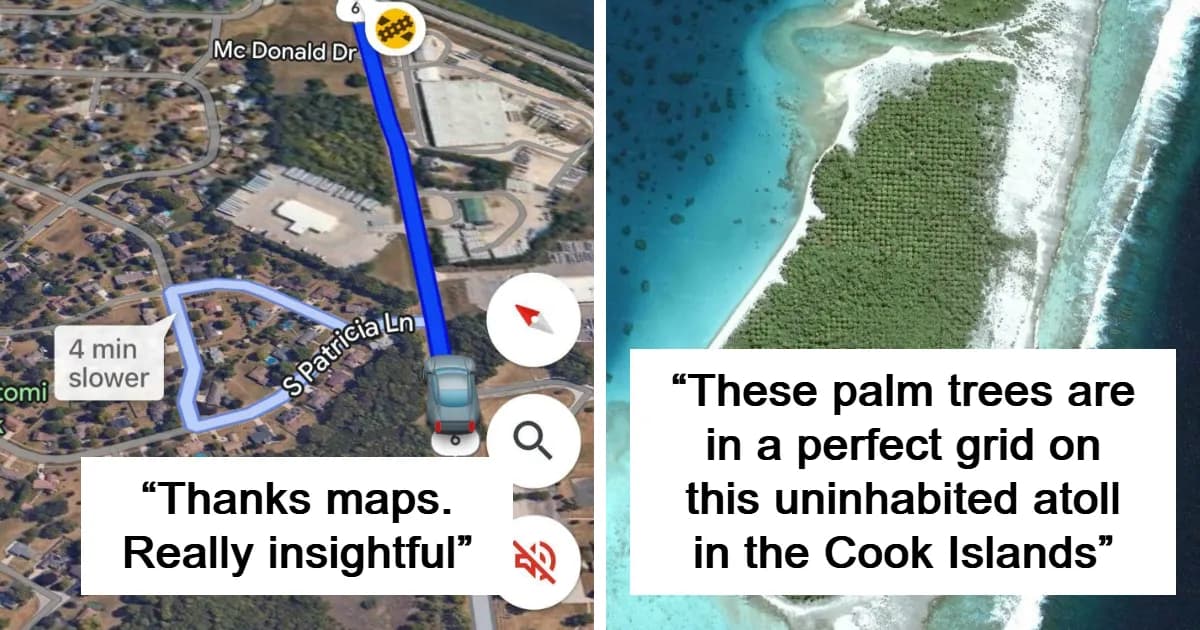 Odd Things People Spotted While Browsing Google Maps