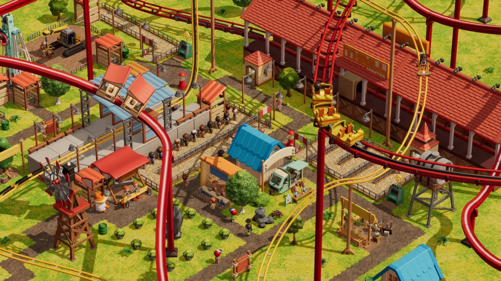 PC Classic RollerCoaster Tycoon Officially Returns This Winter