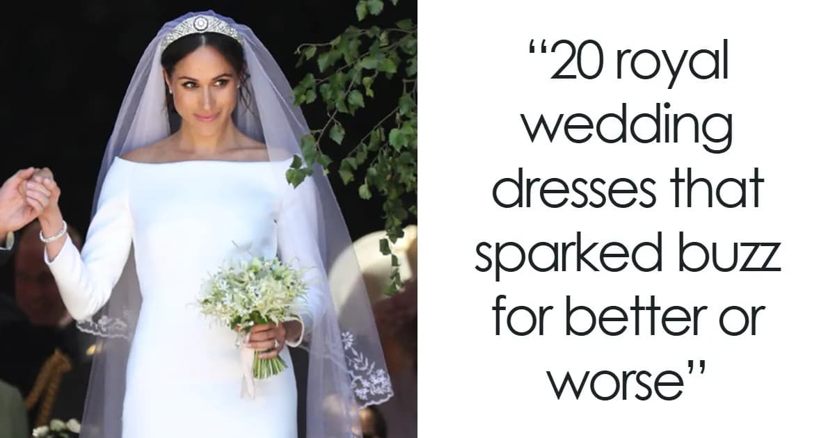 From âClassically Elegantâ To âCrumpledâ, 20 Disputed Royal Wedding Looks