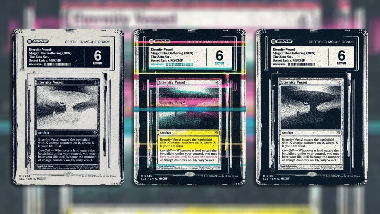 Magic The Gathering's Weirdest New Set Features A Graded Card