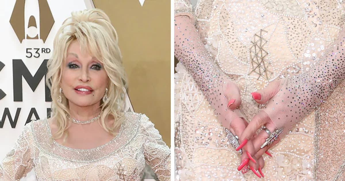 Dolly Parton Covered Her Tattooed Hands With Skin-Colored Gloves, Hereās What She Was Really Hiding