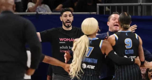 Enes Kanter Freedom banned from home games of WNBA's Chicago Sky, owner says, calling him "potential threat"