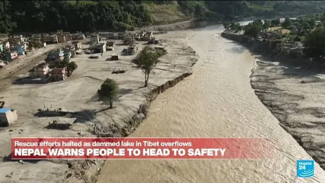 Nepal flood disaster reconstructed minute by minute