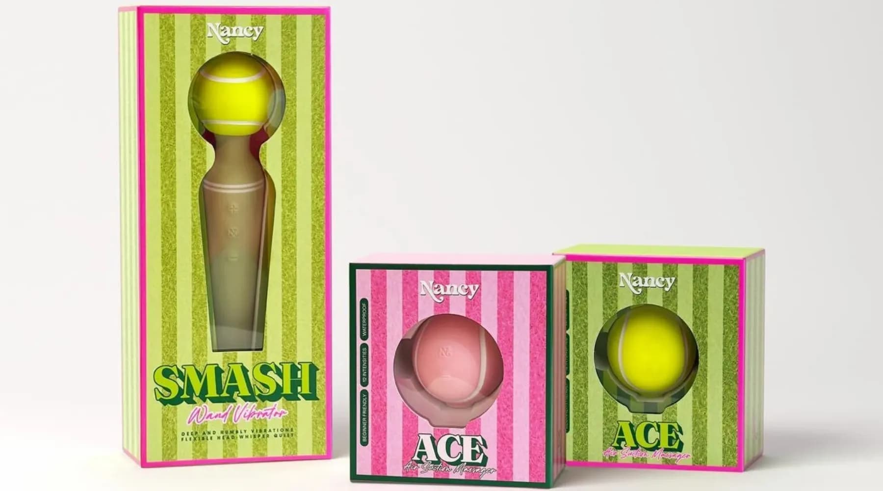 Hello Nancy just dropped a tennis-themed sex toy collection (and it's already on sale)