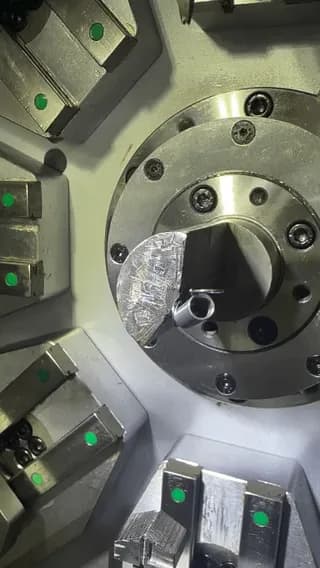 How industrial springs are coiled and cut at high speed by a CNC spring-making machine