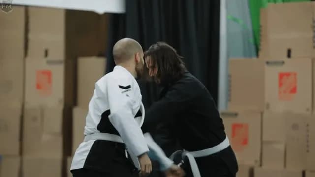 In honor of Keanu Reeves' 62nd Birthday today (born on September 2nd 1964 in Beirut, Lebanon), here's him training for John Wick: Chapter 3 - Parabellum. Happy Birthday Keanu, and party on, dude!