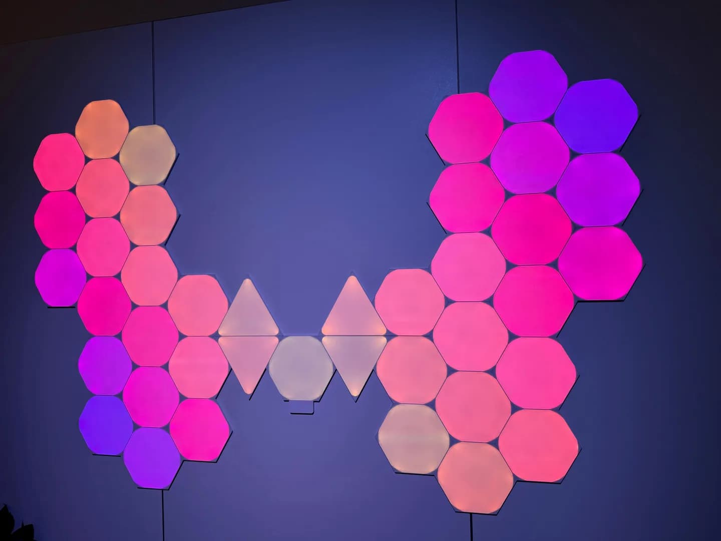 Philips Hue adds Nanoleaf’s light panels to its ecosystem with a $40 module