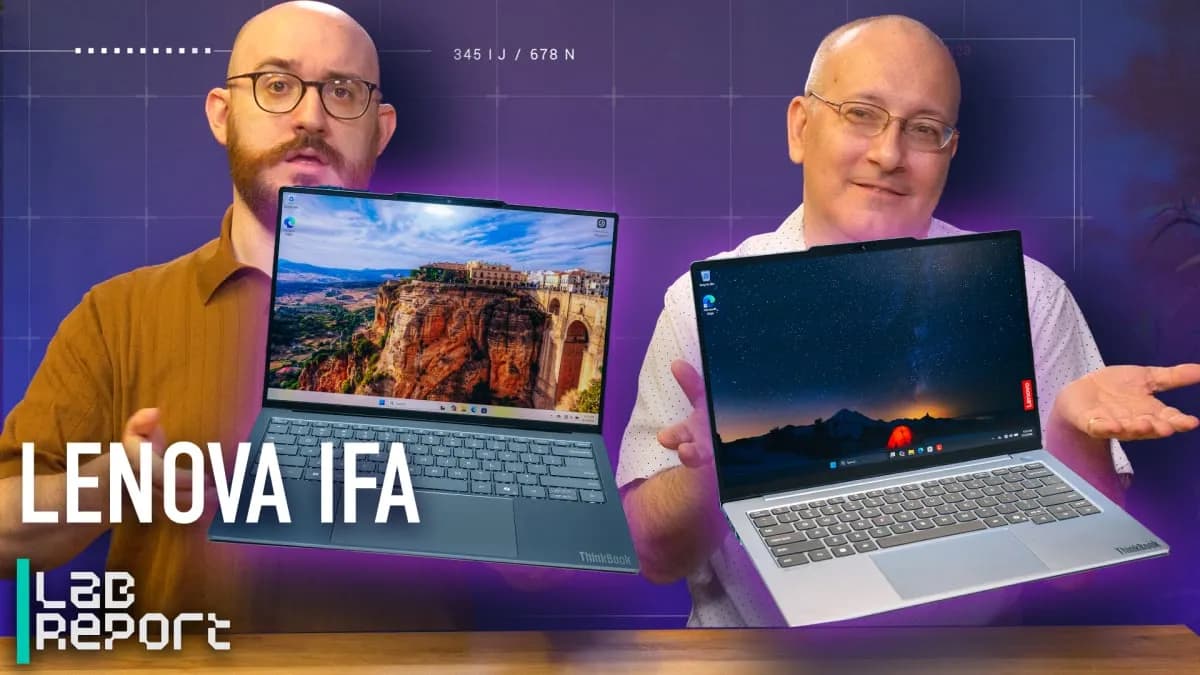 Lenovo IFA 2026: New laptops and rollable screens