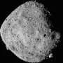 Particle shape and size predict asteroid strength, revealing Bennu's surface is 50 times weaker than ground coffee