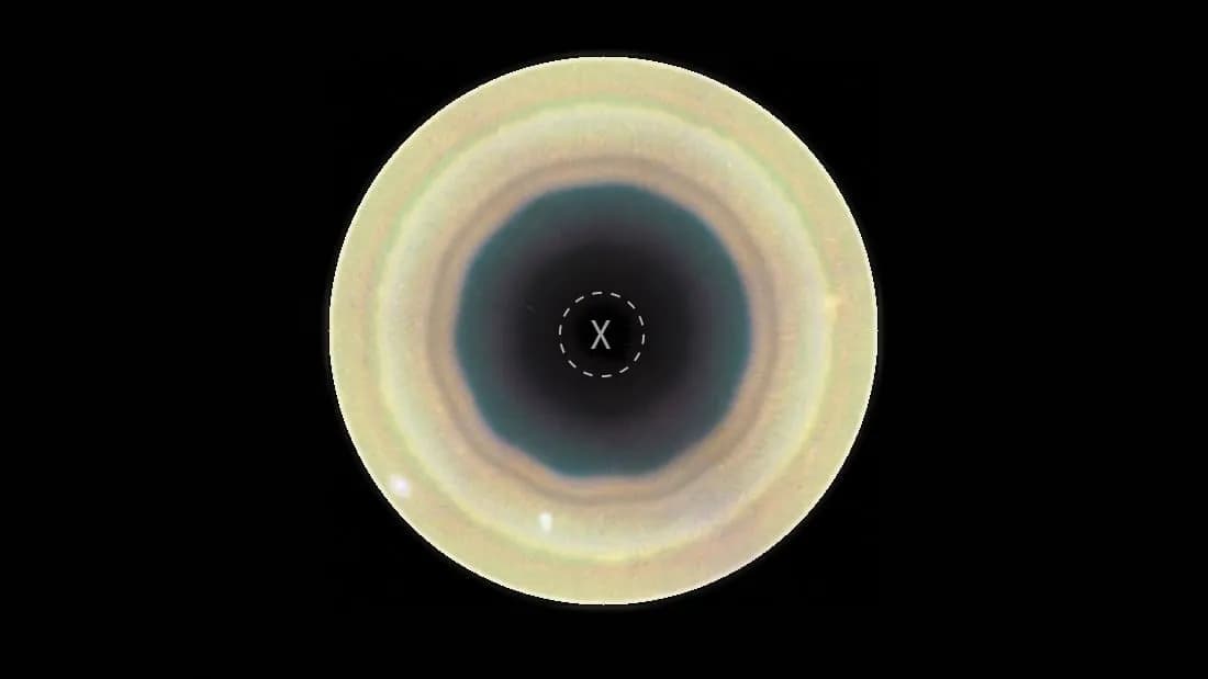 Saturn's south pole has grown a new 10-sided cloud pattern
