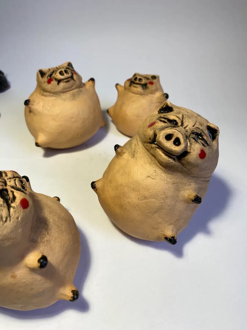 I just wanted to show them, they are handmade and if they can get a little smile out of you it is enough ๐ฅฐ๐๐บ