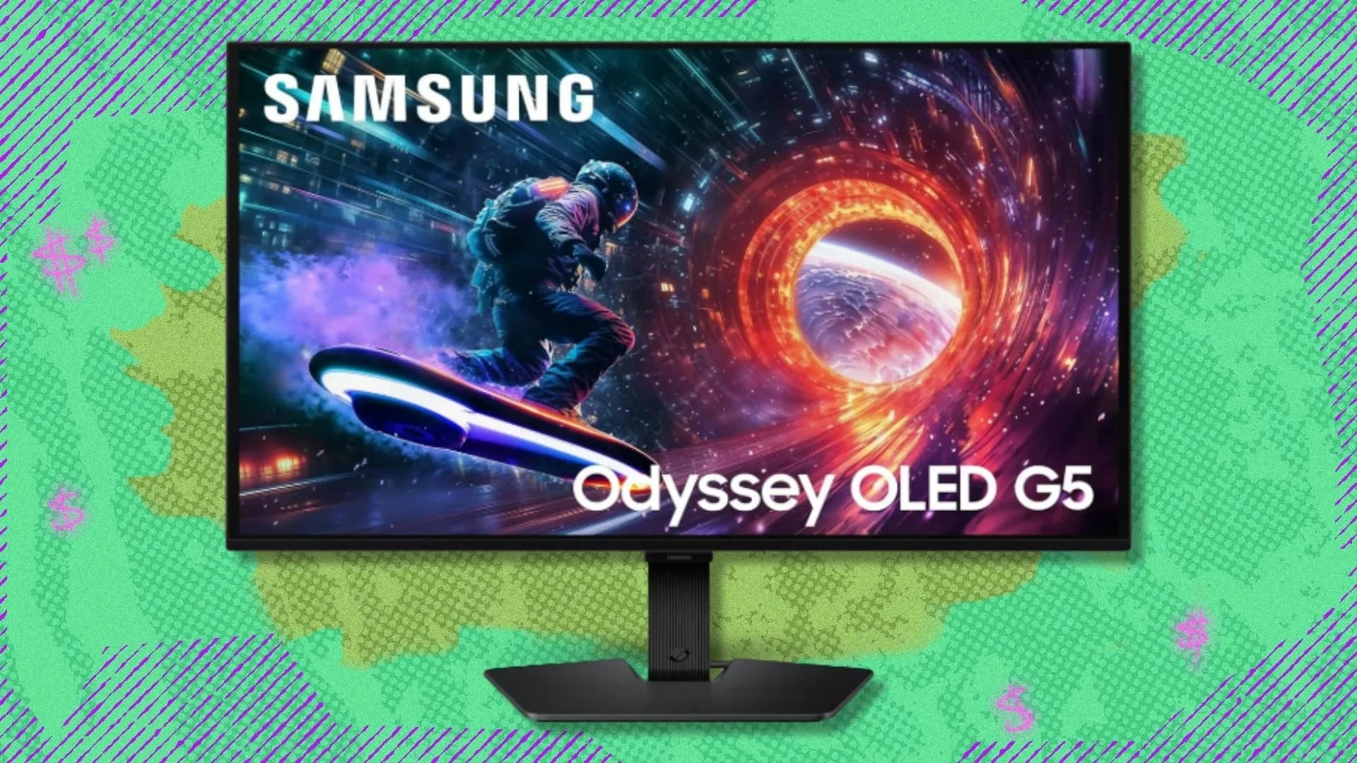 Best gaming monitor deal: Samsung Odyssey QD-OLED G5 scores a 30% Labor Day discount