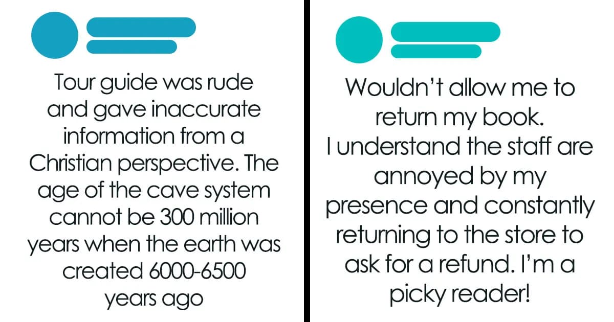 39 People Left Nasty Reviews When They Didn’t Get Special Treatment