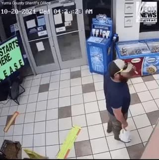 Former Marine disarms armed robber