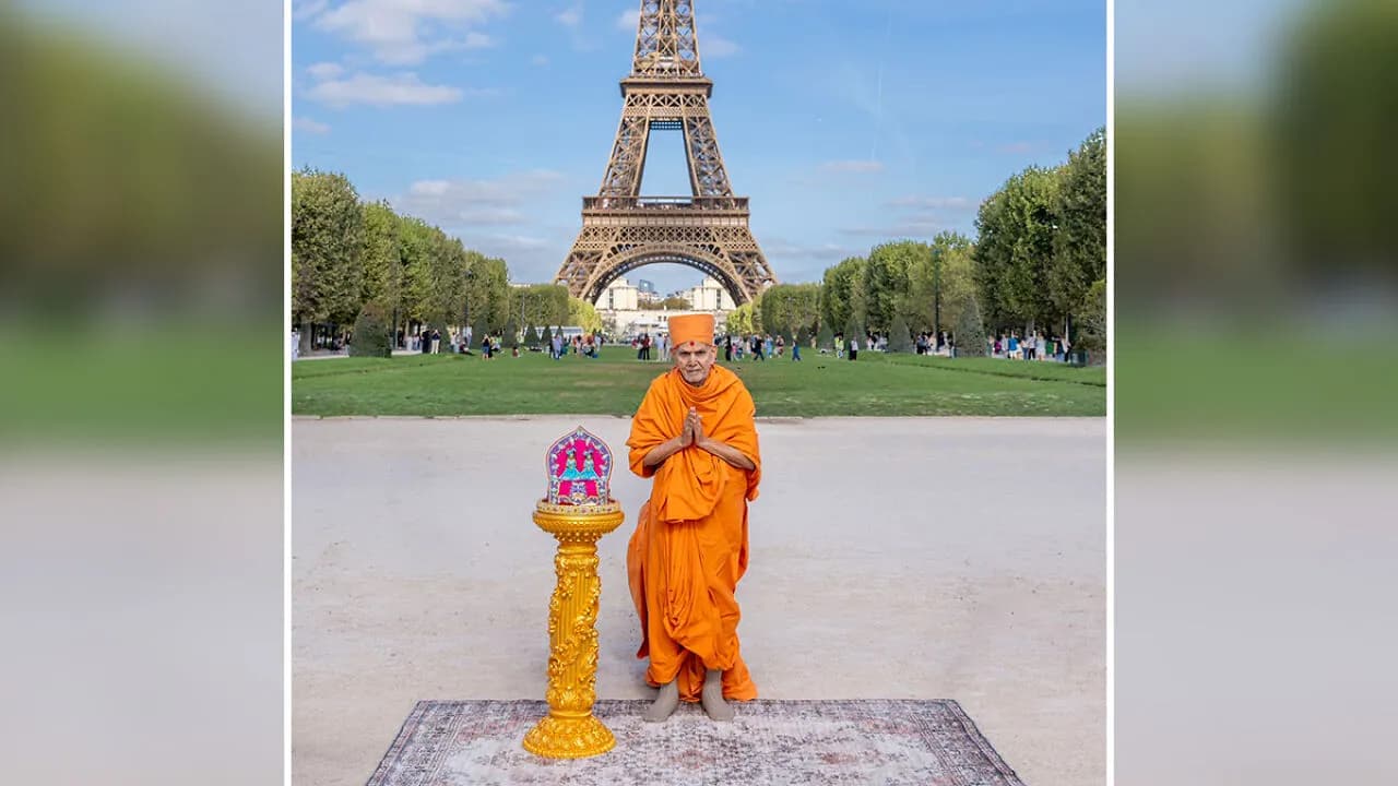 Eiffel Tower Closed Amid Outrage After Visiting Hindu Guru Demands Women Be āMade Invisibleā And Management Complies