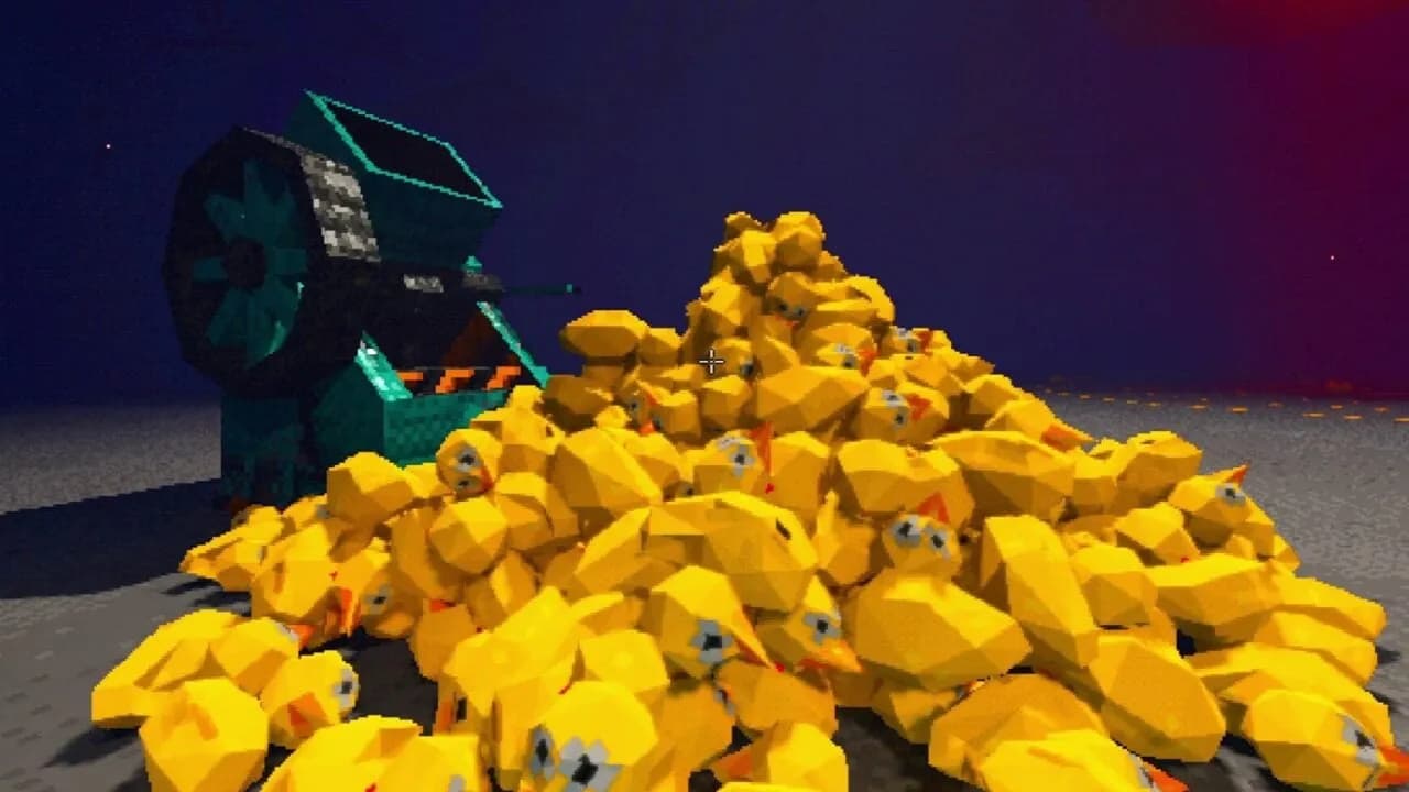 I Tanked My Framerate By Making 100,000 Rubber Ducks In Project P.I.T.T.