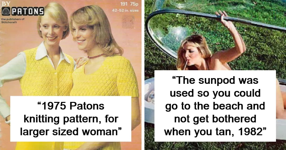 Ridiculous Pics From The Past That Would Never Fly Today